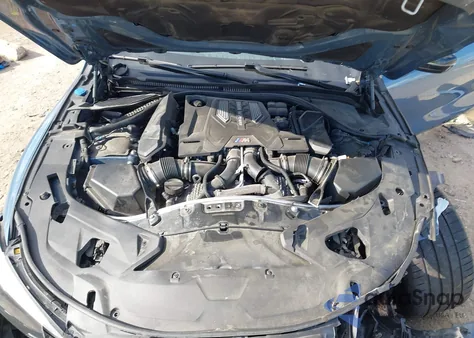 2022 BMW M8 Competition from USA, damaged, VIN WBSAE0C00NCH58908